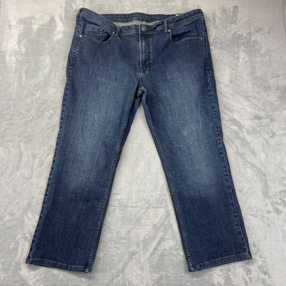 Buffalo‎ David Bitton Jackson-X Straight Leg Jeans Mens 40x30 (40x28) Blue Denim